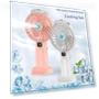Handheld/Desktop Fan with Digital Display — Portable Cooling Solutions, ElectroCN