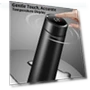 Smart Temperature Display Vacuum Insulated Stainless Steel Thermos Cup — Beverage Warmers, TOP-MALL-001