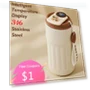 Smart Temperature Display Vacuum Travel Mug — Beverage Warmers, TOP-MALL-001