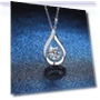Water Drop Smart Zircon Necklace — Smart Jewelry, Wipon