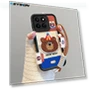 Cartoon Cute Plush Phone Case with Lanyard — Phone Accessories, KEYSION