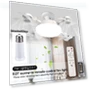 LED Ceiling Fan with Dimmer and Remote Control — Ceiling Fans, Good Household Items