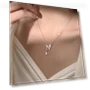 Water Drop Zircon Necklace — Smart Jewelry, Commodity Jewel