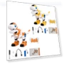 Intelligent Walking Dancing Singing Programmable Robot — Interactive Figures & Robots, ZY-Sport-N