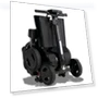Carbon 4-Wheel Folding Travel Mobility Scooter — Mobility Scooters, Pride Mobility
