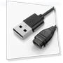 USB Charging Cable for Smart Watches — Smartwatch Charging Solutions, CASE-FE1