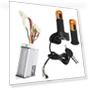 36V 1000W Controller with Universal Throttle Grip and Display Screen Kit — Brake Controls, 3CZY