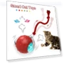 Automatic Smart Cat Toys Fast Rolling Imitate Mouse Tail Dog Cat Training Ball with Bird Sounds Indoor Playing — Cat Playthings, DC-HOME-4