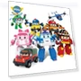 Police Car and Sheriff Children's Transforming Robot Toy — Playsets, Super Go