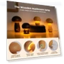 Wooden Mushroom LED Light — Night Lights, Good Household Items