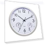 Decorative Round Outdoor Clock with Thermometer and Humidity — , Darling Home