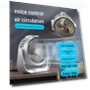 Smart Bluetooth Desktop Air Circulation Fan — Portable Cooling Solutions, Deals Supermarket
