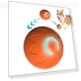 Interactive LED Rolling Ball for Cats — Balls, VTyodasa