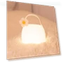 Silicone Touch Night Light Purse with Flower — Night Lights, Colorful summer