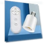 Smart LED Bulb Socket Adapter with Remote Control — Light Sockets, Wolfman