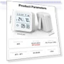 Smart WIFI Temperature and Humidity Sensor — Home Climate Control, Leisure outdoor
