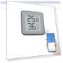 Bluetooth Thermometer with E-Ink Screen — Home Climate Control, Leisure outdoor