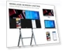 FLIP HUB 55" S2 Rotating Smart Board — Electronic Whiteboards, TIBURN