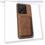 Leather Back Cover with Detachable Card Holder — Phone Accessories, Smartwatch 2025