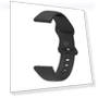 Silicone Watchband Adjustable Wrist Strap — Bands, Smartwatch 2025