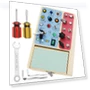 Wooden Montessori LED Switch Board — Infant & Early Childhood Playthings, Toys-Glory Fourall