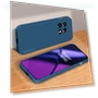 Fiber Flocking Lining Phone Case with Camera Lens Protection — Screen Protectors, Smartwatch 2025