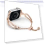 Rhinestone U-Shape Zinc Alloy Watch Band — Bands, Smartwatch 2025
