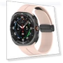 Silicone Watch Band with Magnetic Folding Buckle — Fitness Bands, Smartwatch 2025