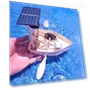 Solar Powered DIY Wooden Rowing Robot Toy Set — Solar Power, Sports Accessory