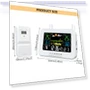 Color Screen Smart Weather Station — Home Climate Control, AVE