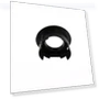 Rear Park Assist Sensor Locking Ring Bezel — Rearview Safety Systems, PHYUN-autoparts