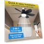 Smart Ceiling Fan with Light — Ceiling Fan Lighting Solutions, JR-Studio