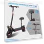 Electric Scooter with Removable Seat — Electric Self-Balancing Scooters, FREEBOY