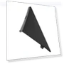 Front Right A-Pillar Triangle Antenna Trim — Chrome Trim & Accessories, FYUU-autoparts