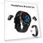 Smart Music Headphones 2-in-1 Talking Watch — Wearable Accessories, fantasy future word
