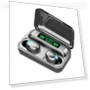 Bluetooth Headset with LED Backlight and Touch Display — Audio Gear, QUEED
