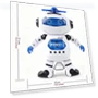 Rotating Dance Robot Toys with Musical LED Lights — Musical Toys, Bai Fen Bai Toys