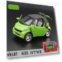 Smart Fortwo Car Model with Lighting and Music Effects — Miniature Rides & Collectibles, Fourall-Model Cars