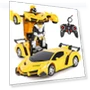 Electric Remote Control Car 2 in 1 — Interactive Figures & Robots, Carrefour home
