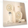 Mini Portable Fan with Smart LED Digital Display — Portable Cooling Solutions, Factory Discount Outlet