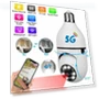 Panoramic Camera with Light Bulb — Smart Home Security, Refreshing Home