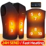 Smart Electric Heated Vest — Heated Vest, Pu Er