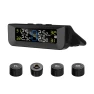 Wireless Solar Tire Pressure Monitoring System with LCD Display — TPMS, TOMTOP JMS