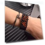 LED Watch with Steel Band — Timepieces, Lava