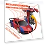 Mini 2-in-1 RC Car Robot Transformer — Interactive Figures & Robots, GYROBALL