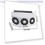 Silent Solar-Powered Exhaust Fan — Exhaust Fans, Rustic Elegance House