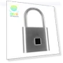 Smart Fingerprint Padlock — Luggage Locks, Automobile and motorcycle supplies