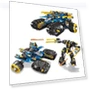Thunder Raider Mechanical Warrior Robot Building Blocks Model — Construction Kits, TIANGU