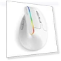 Wireless Silent Ergonomic Vertical Gaming Mouse — Mouse Pads, Delux