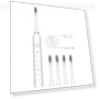 Electric Toothbrush with 4 Brush Heads — Electric Toothbrush Heads, Zoeneed